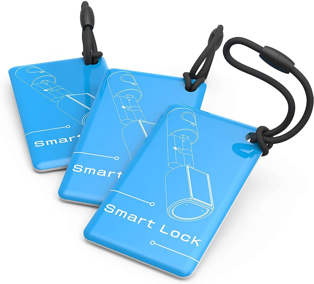 WELOCK 3 Stück 13.56MHz RFID Transponder für Elektronische Schlösser,RFID Tag,3PCS RFID-Karte,Blau,f
