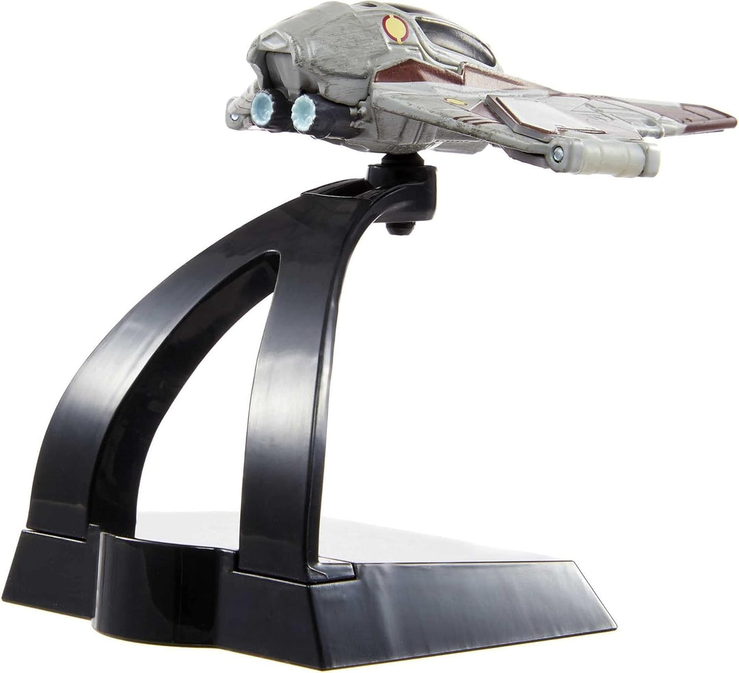 Hot Wheels Star Wars Starships - Raumschiff aus Metall 1/50 - Obi-wan Kenobi's Jedi Interceptor