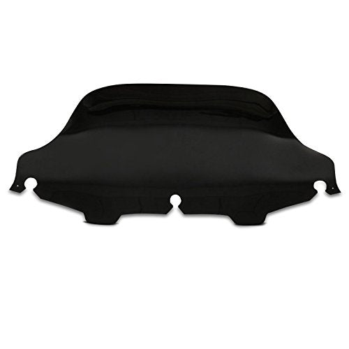 Windschild Wave 8" für Harley Davidson Electra-Street Glide 96-13 schwarz