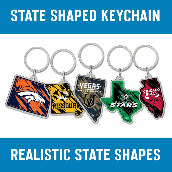 NFL State Shape Schlüsselanhänger Cincinnati Bengals, Cincinnati Bengals