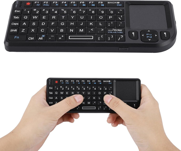 Wireless Tastatur und Maus, 2,4 GHz mit Touchpad