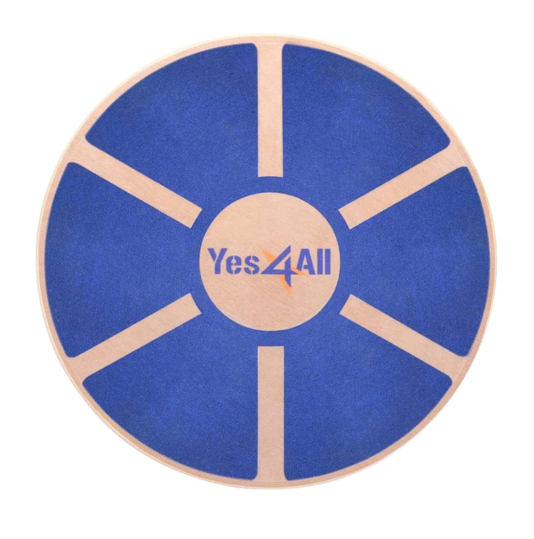 Yes4All Gleichgewichtsboard aus Holz; Wackelbrett mit Hochwertiger Rutschfester Oberfläche; Bevorzug