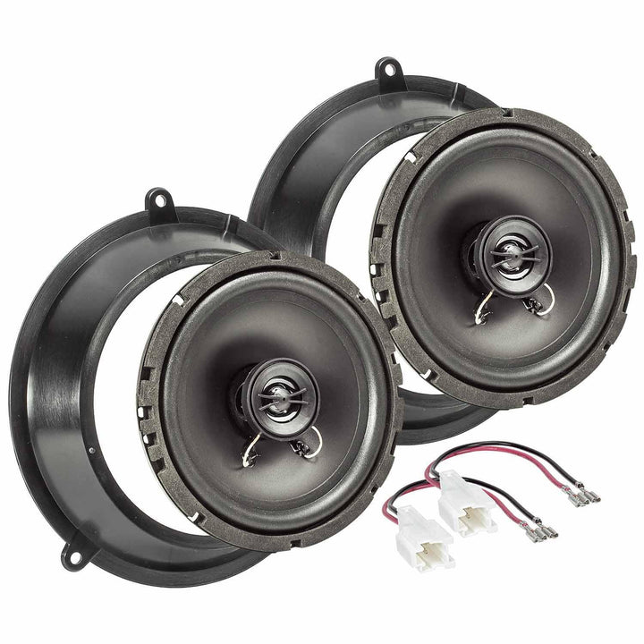 tomzz Audio 4014-002 TA16.5-Pro Lautsprecher Einbauset kompatibel mit FIAT Panda 2003-2012 Tür vorne
