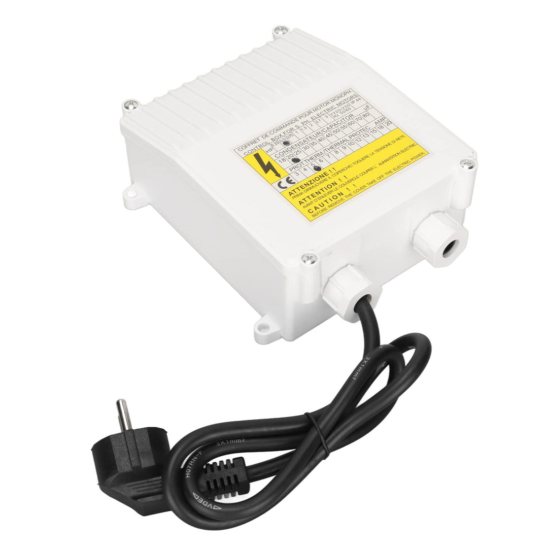 Pumpensteuerkasten Saugpumpensteuerung Haushalt Tiefbrunnenpumpe Tauchpumpe Externer Steuerkasten(1.