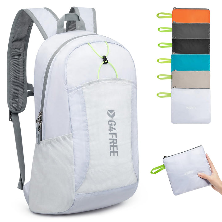 G4Free Faltbarer Leichter Rucksack 25L Unisex Tagesrucksack Kleiner Reiserucksack Wanderrucksack Tre