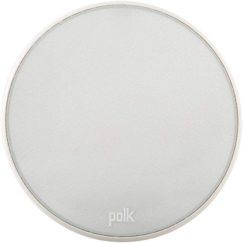 Polk Audio V 60 Slim Hochleistungs-Decken-Einbaulautsprecher, Weiss