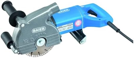 Baier Diamantfräse BDN 463/4 im Kuststoff-Transportkasten mit 4 Diamantscheiben Gold II