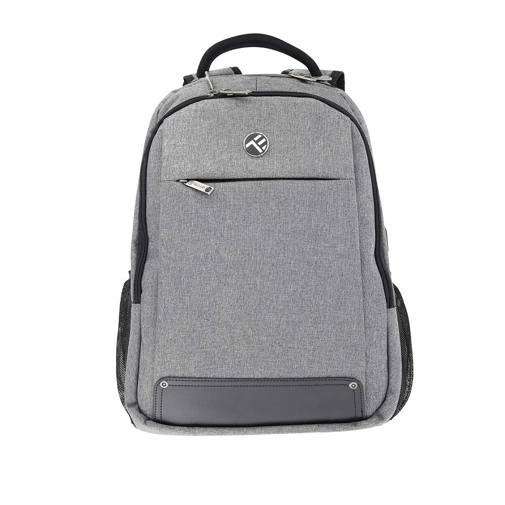 Tellur Tellur 15.6 "Notebook Backpack Companion, Porta USB, Grigio Rucksack, 47 cm, 30 liters, Grau