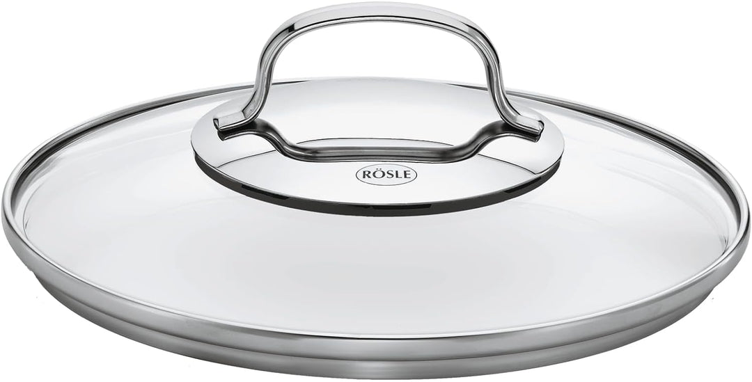 RÖSLE ELEGANCE Gemüse/Partytopf, Hochwertiger Edelstahltopf zum Kochen grosser Mengen, 8 Liter, Edel