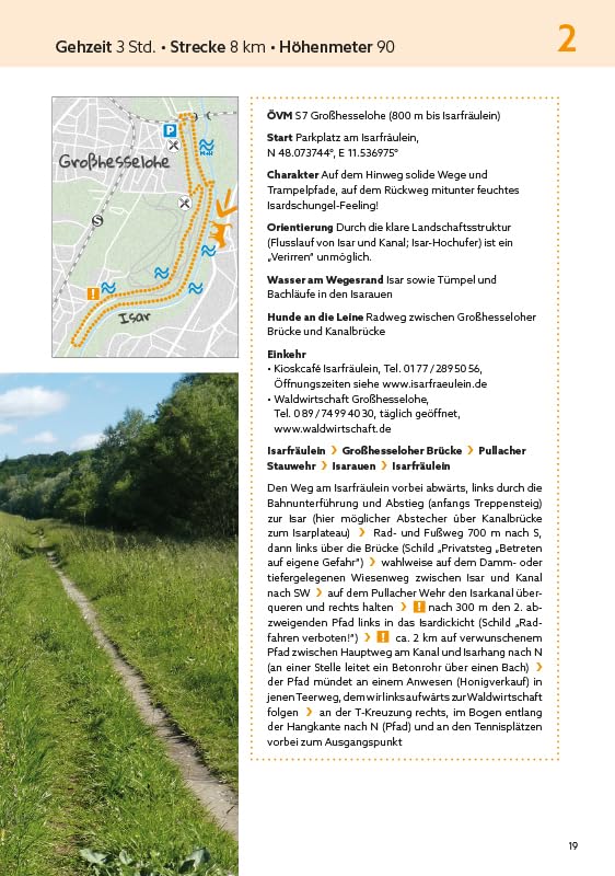 Die schönsten Wanderungen mit Hunden im Grossraum München: Wege am Wasser / Routen für das ganze Jah