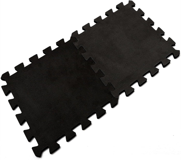 DEAYOU 16 ineinandergreifende Schaumstoffmatte, Bodenfliesen, 1 cm dick, Eva-Schaum-Puzzlematte mit