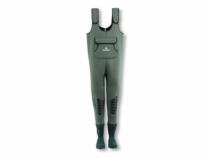 Cormoran Neopren Wathose 42/43 EU Grün, 42/43 EU Gr&amp;