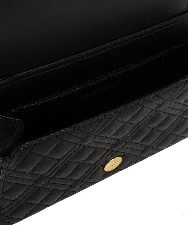 Love Moschino Damen Borsa A Spalla Umhngetasche Nero, Nero