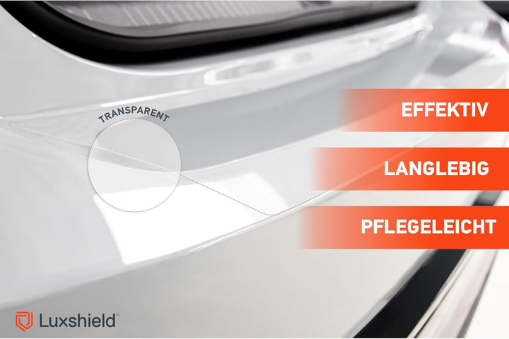 Luxshield Ladekantenschutz Folie für Porsche Cayenne 2 (II) 92A Facelift I 2014-2017 - Stossstangens