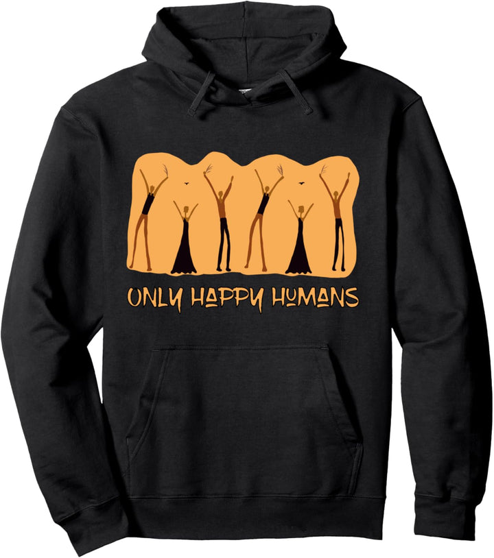 only happy humans ein paar Menschen tanzen Frauenkörper Pullover Hoodie