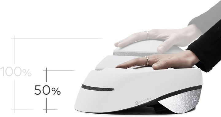 CLOSCA Faltbarer Helm.Fahrradhelm für Erwachsene. Fahrradhelm und Rollerhelm Zertifiziert. Pendlerhe
