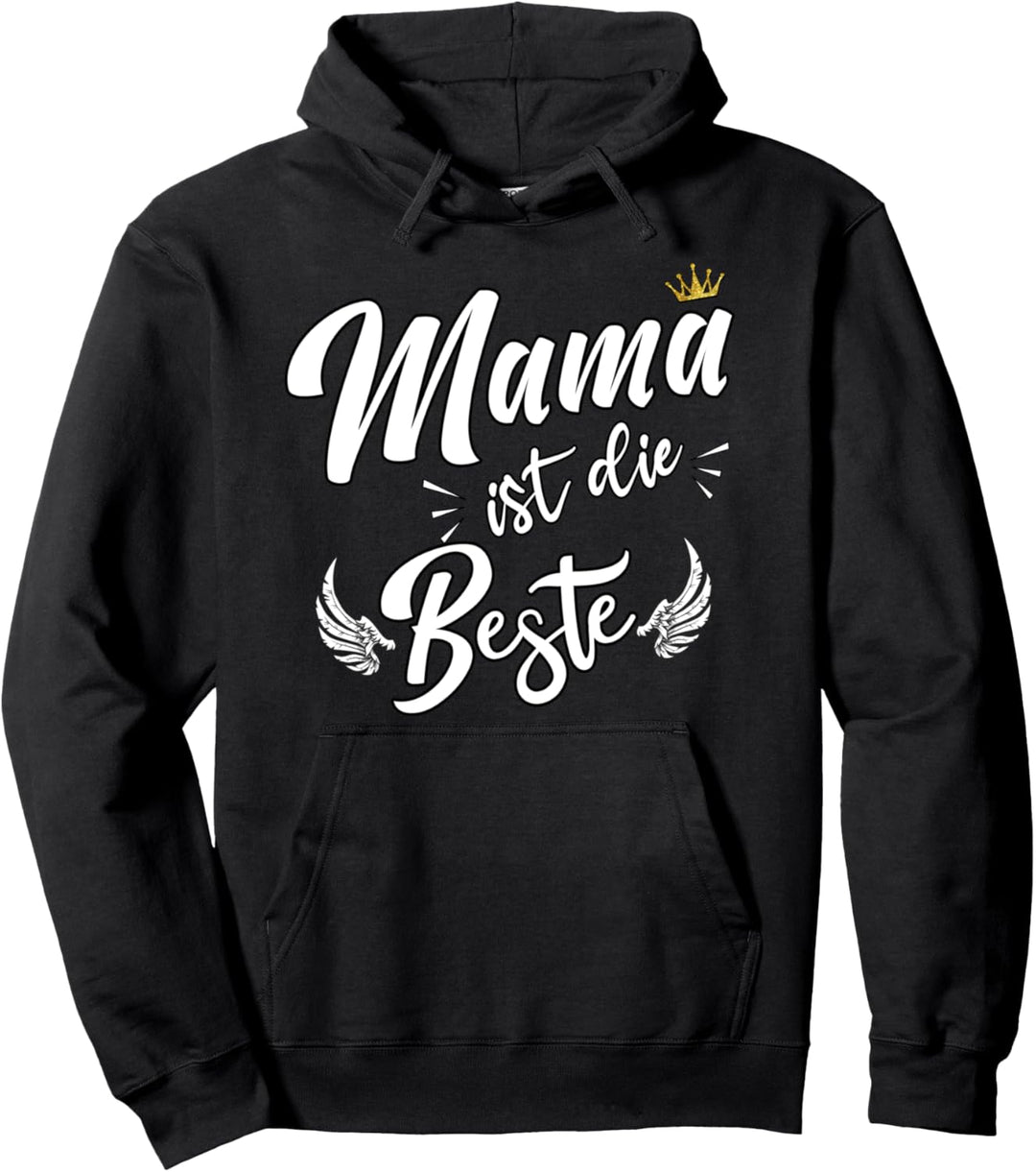 Partnerlook Muttertag Mutter und Kind Mama ist die Beste Pullover Hoodie