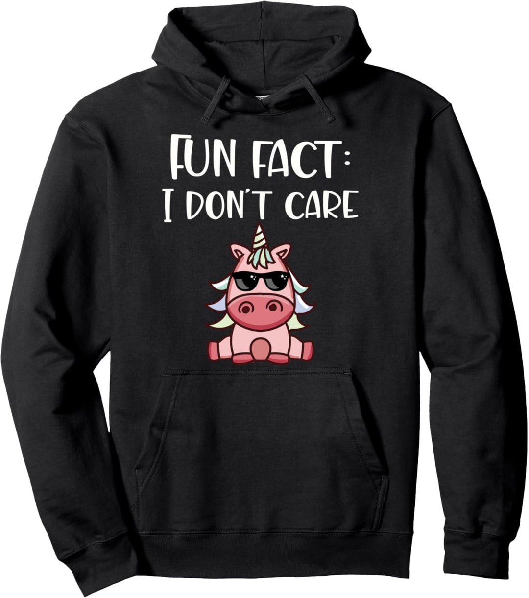 Fun fact: I don't care Pullover Hoodie