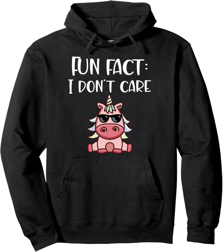 Fun fact: I don't care Pullover Hoodie