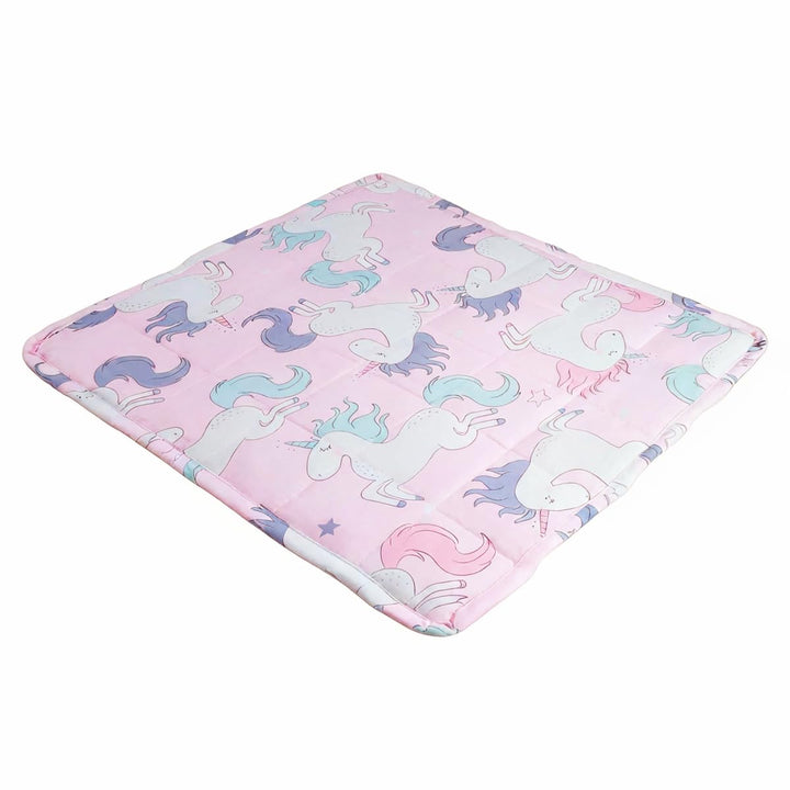 Sleepymoon Gewichtete Lap Pad für Angst und Entspannung (Baumwolle Einhorn, 46 * 54cm-1.4kg) Baumwol