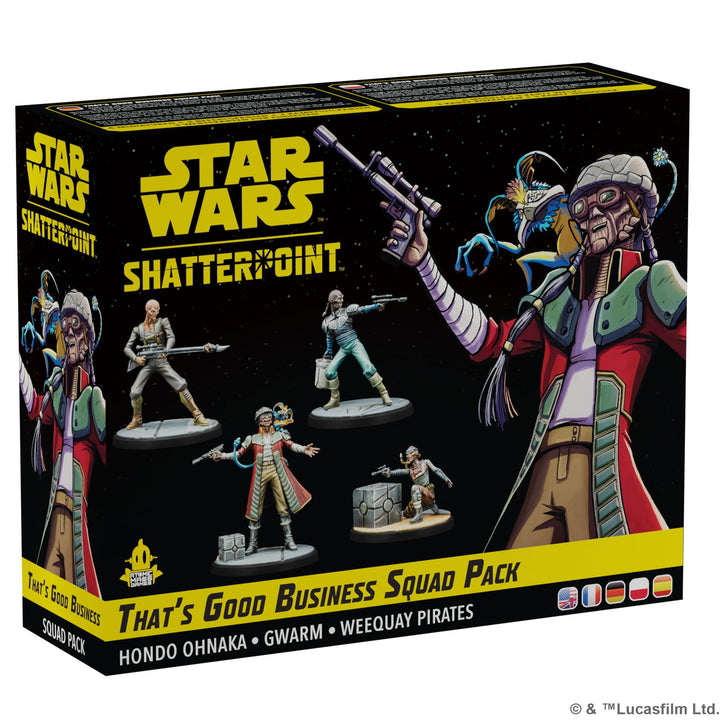 Atomic Mass Games, Star Wars: Shatterpoint – EIN gutes Geschäft, Squad-Erweiterung, Tabletop, 2 Spie