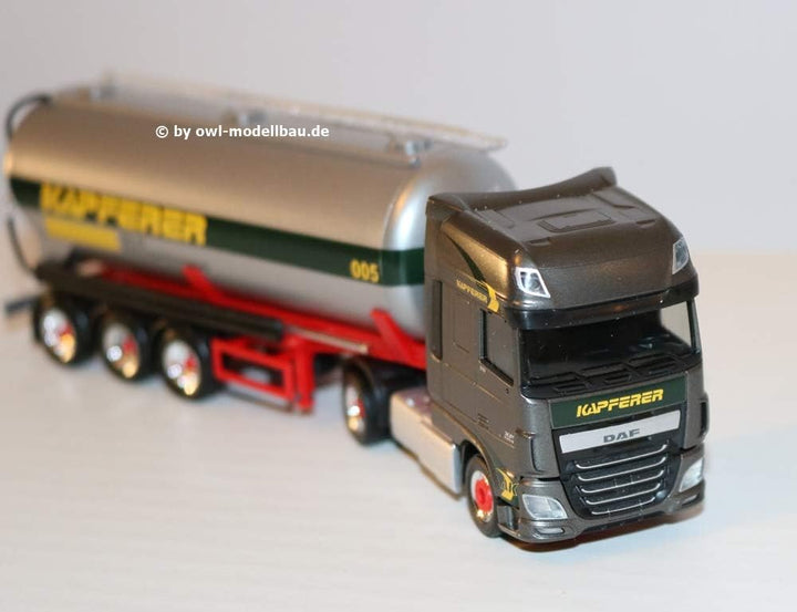 herpa 308076 Trucks Fahrzeug DAF XF SSC Silo-Sattelzug Anton Kapferer