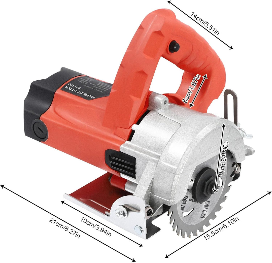 Maschine zum Anfasen von Fliesen, 1580 W, elektrischer Fliesenschneider 110 mm, elektrischer Fliesen