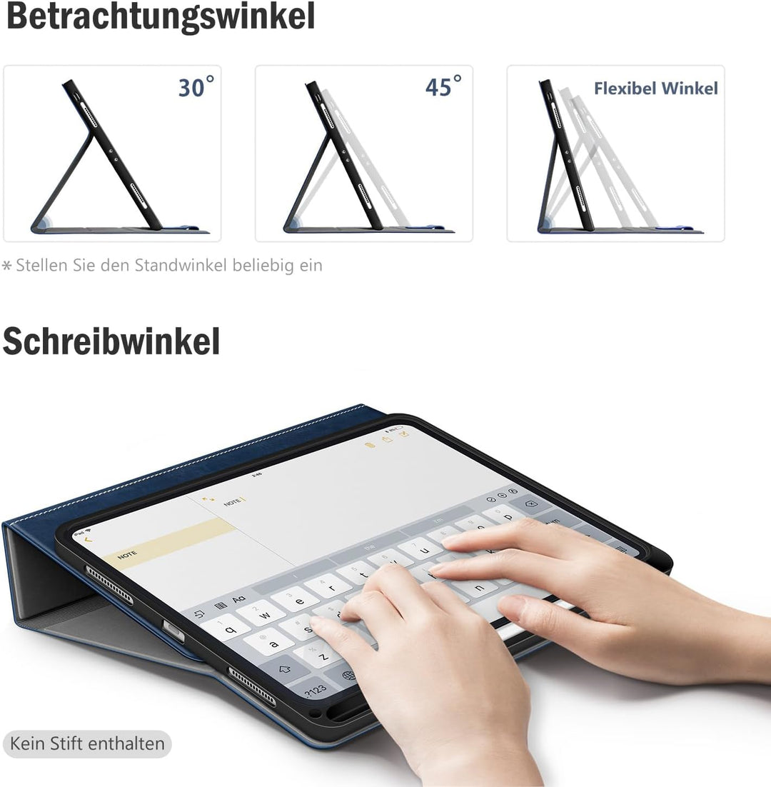 Antbox Hülle für iPad Pro 12.9 Zoll 2022 (6. Generation)/2021 (5.Gen) / 2020 (4.Gen) / 2018 (3. Gen)