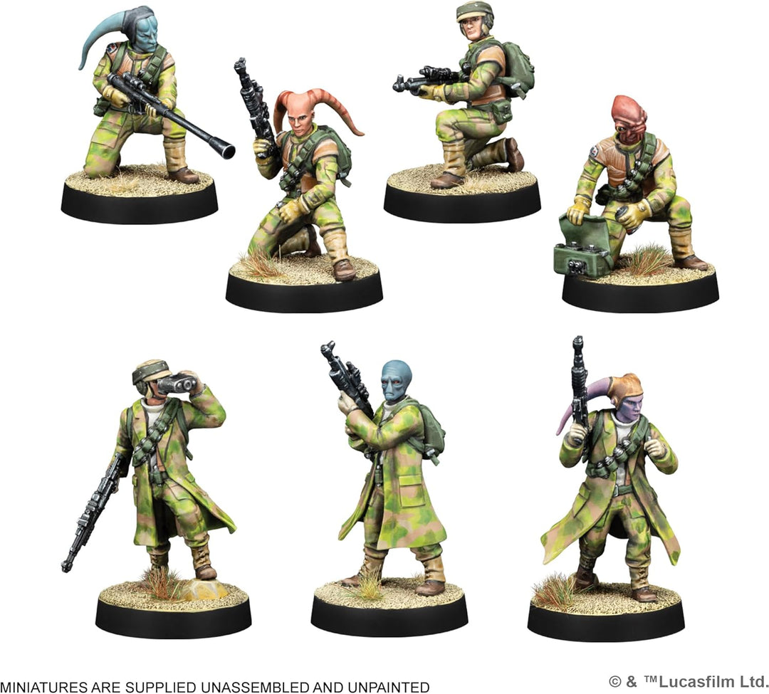 Asmodee, Star Wars: Legion – Rebel Alliance Starter Set (Rebellenallianz-Starterset), ATOMIC MASS GA