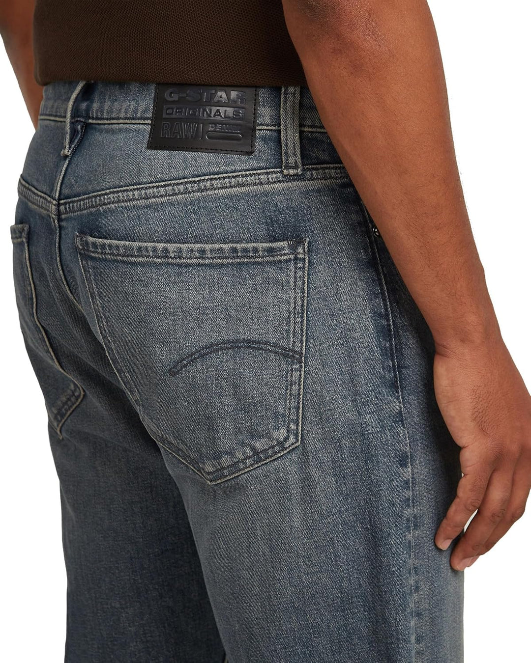 G-STAR Herren Mosa Straight Jeans 27W / 30L Blau (Antic Sand Blast D23692-d775-g803), 27W / 30L Blau
