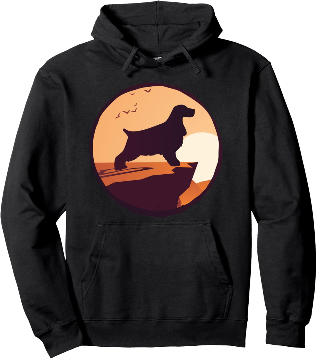 English Cocker Spaniel Kapuzenpullover Geschenk Idee Pullover Hoodie