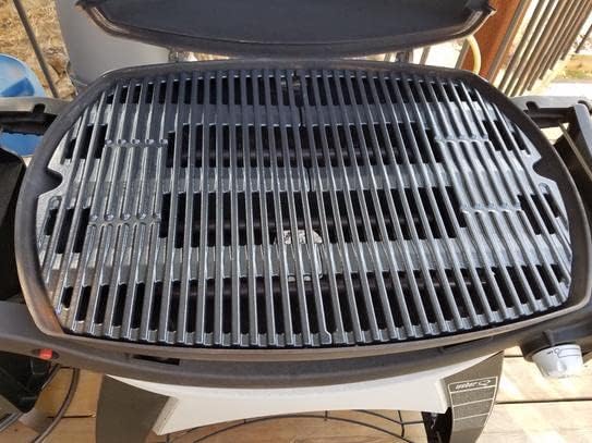 QuliMetal 7584 7646 Grillroste für Weber Q3200, Q300, Q3000, Q3100, Q320, 57060001, 586002, 426001,