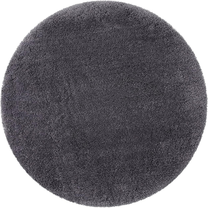 Homaxy Badezimmerteppich rutschfest Waschbar Badematte Weich Flauschig Badteppich Shaggy Hochflor Mi
