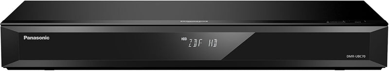 Panasonic DMR-UBC70EGK UHD Recorder (500GB HDD, 4K Blu-ray Disc, WLAN, 4K VoD, UHD TV Empfang, 2x DV