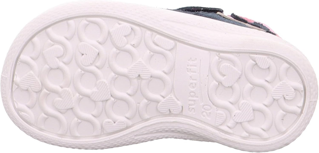 Superfit Mädchen Polly Sandale 18 EU Blau 8000, 18 EU Blau 8000