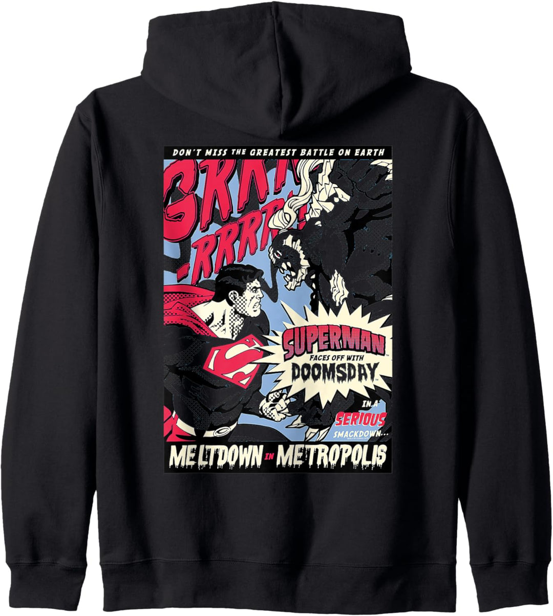 Superman Meltdown Kapuzenjacke