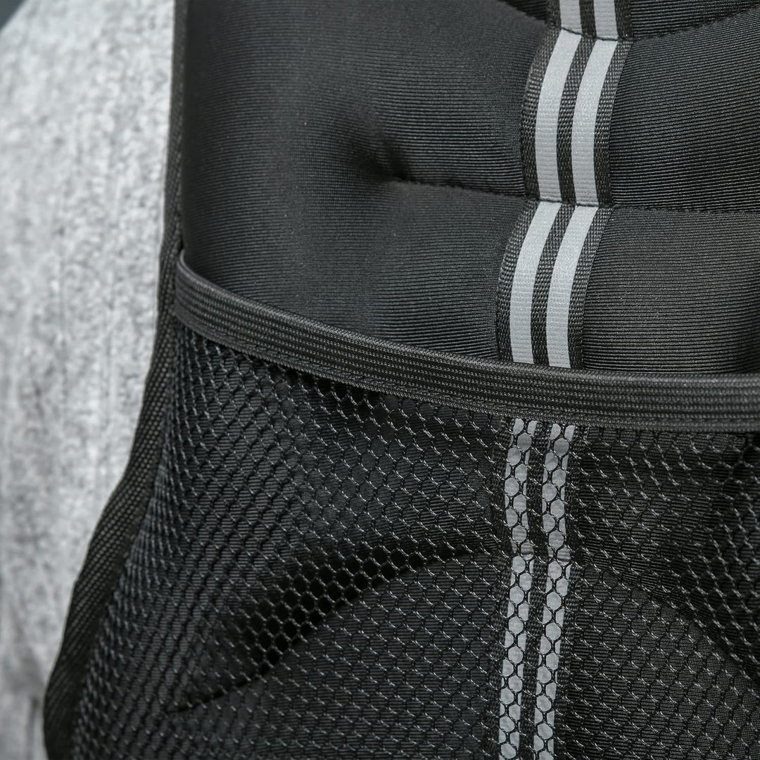 HOMCOM Gewichtsweste Weight Vest 10 kg verstellbar für Gewicht Tranning Krafttrainning Mann/Frau Oxf