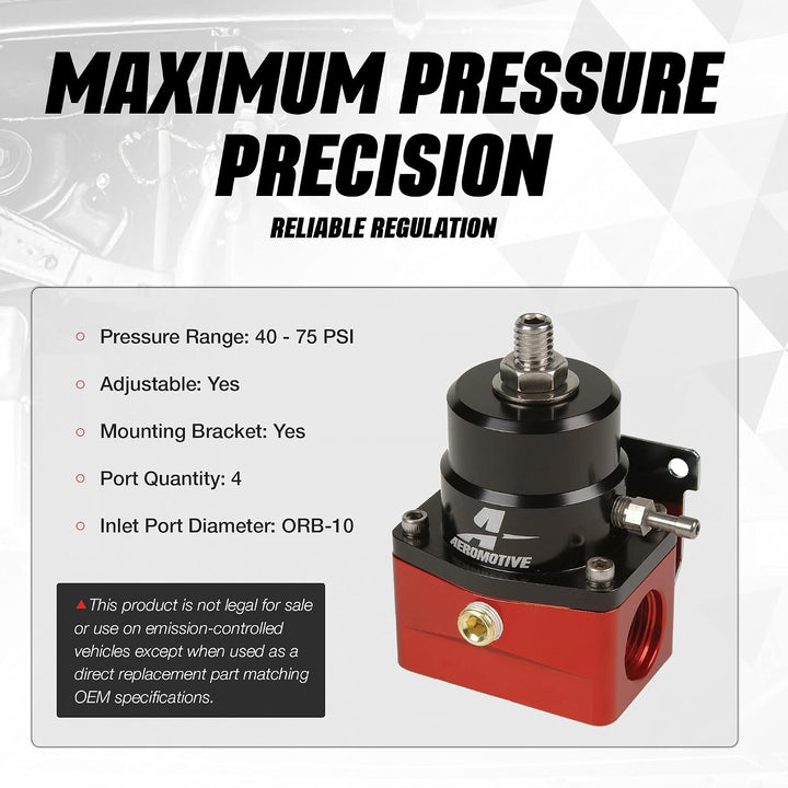 Aeromotive 13101 EFI Regler, A1000 Injected Bypass - Einstellbar