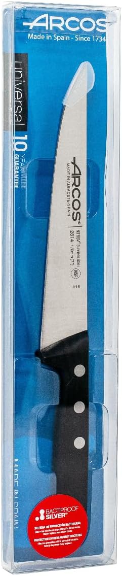 Arcos Küchenmesser aus Nitrum Edelstahl 18 cm - Design für den täglichen Gebrauch mit Komfort und La