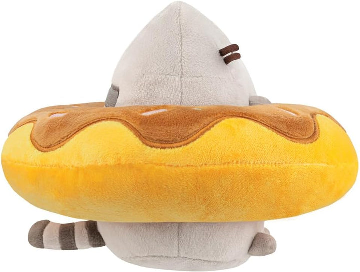Aurora, 61573, Pusheen in a Chocolate Donut, 5In, Soft Toy, Grey