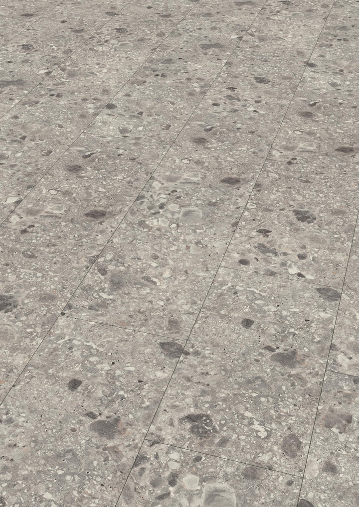 EGGER NatureSense Aqua Laminat ELF021 Triestino Terrazzo grau 1292x327x8mm (2,535m²) 2,535m² | Boden