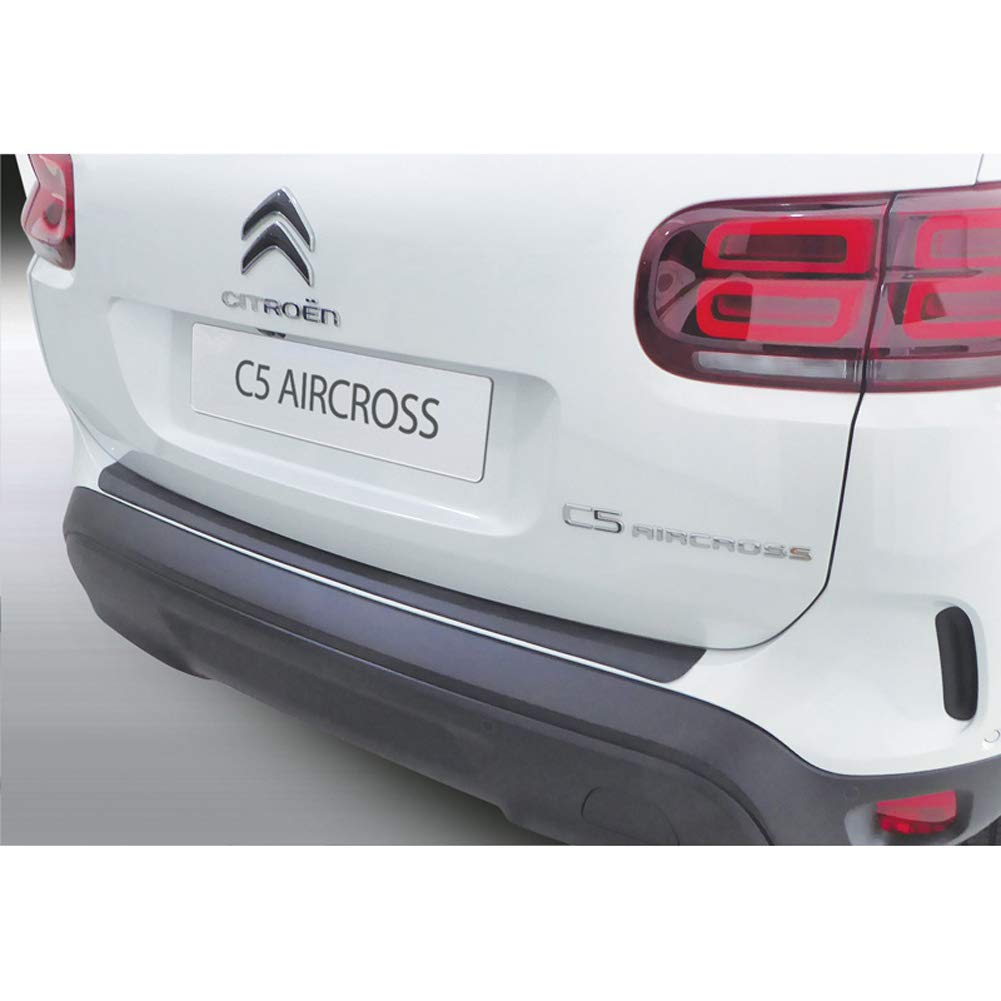 RGM ABS Heckstossstangenschutz kompatibel mit Citroën C5 Aircross 2019- Schwarz Mattschwarz, Mattsch