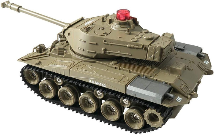 WEECOC RC Panzer Militär LKW Fahrzeuge RC Auto 2,4 GHz Funkgesteuertes Militär-Kampfpanzer Spielzeug