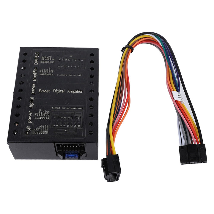 Stabiler Auto-DSP-Verst?rker der Klasse AB, DC12V-Auto-Leistungsverst?rker Soundsysteme, 2/4-Ohm-kom