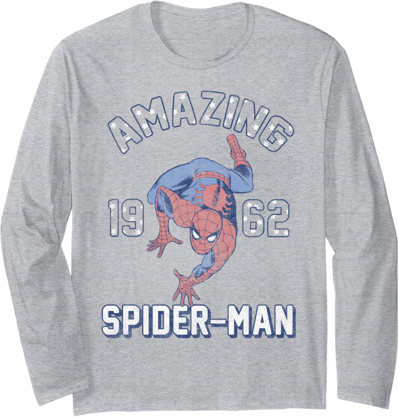 Marvel Spider-Man Amazing Stars Vintage Langarmshirt