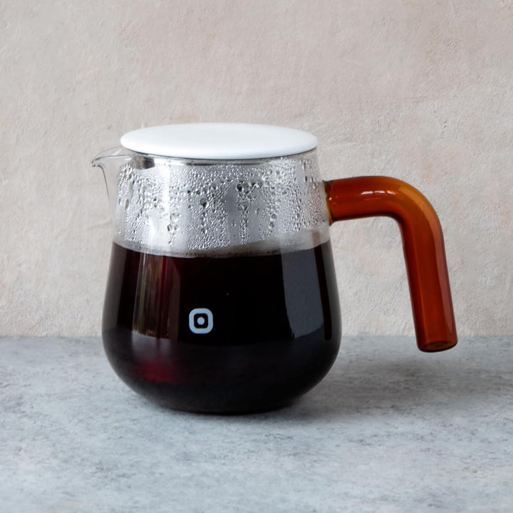 ARCA X-Tract Glas Kaffeekanne mit Filter 0,6l | Coffee Maker für 2-3 Tassen | Kaffeebereiter mit Kaf