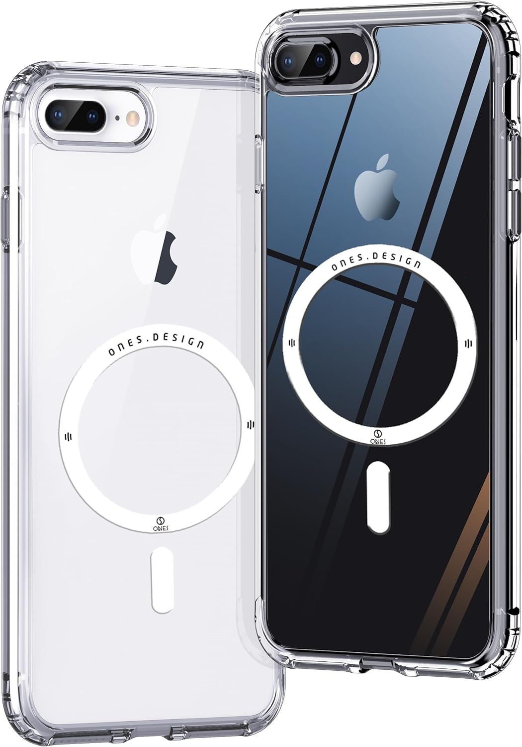 ONES für iPhone 8 Plus / 7 Plus Hülle, Kompatibel mit MagSafe, Militärnorm Schutz Magnetisches Handy