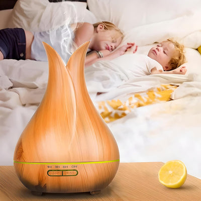 Retoo Aroma Diffuser Luftbefeuchter mit Fernbedienung, Cool Mist Humidifier für Babyzimmer Kinderzim