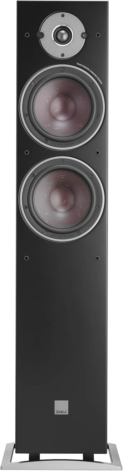 DALI Oberon 7 Standlautsprecher Paar - Hochwertige HiFi-Akustik mit beeindruckenden Tiefen, klaren H