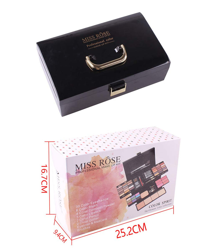 FantasyDay 54 Farben Multifunktions Exquisite Kosmetik Geschenkset Makeup Schmink Kit für Gesicht, A